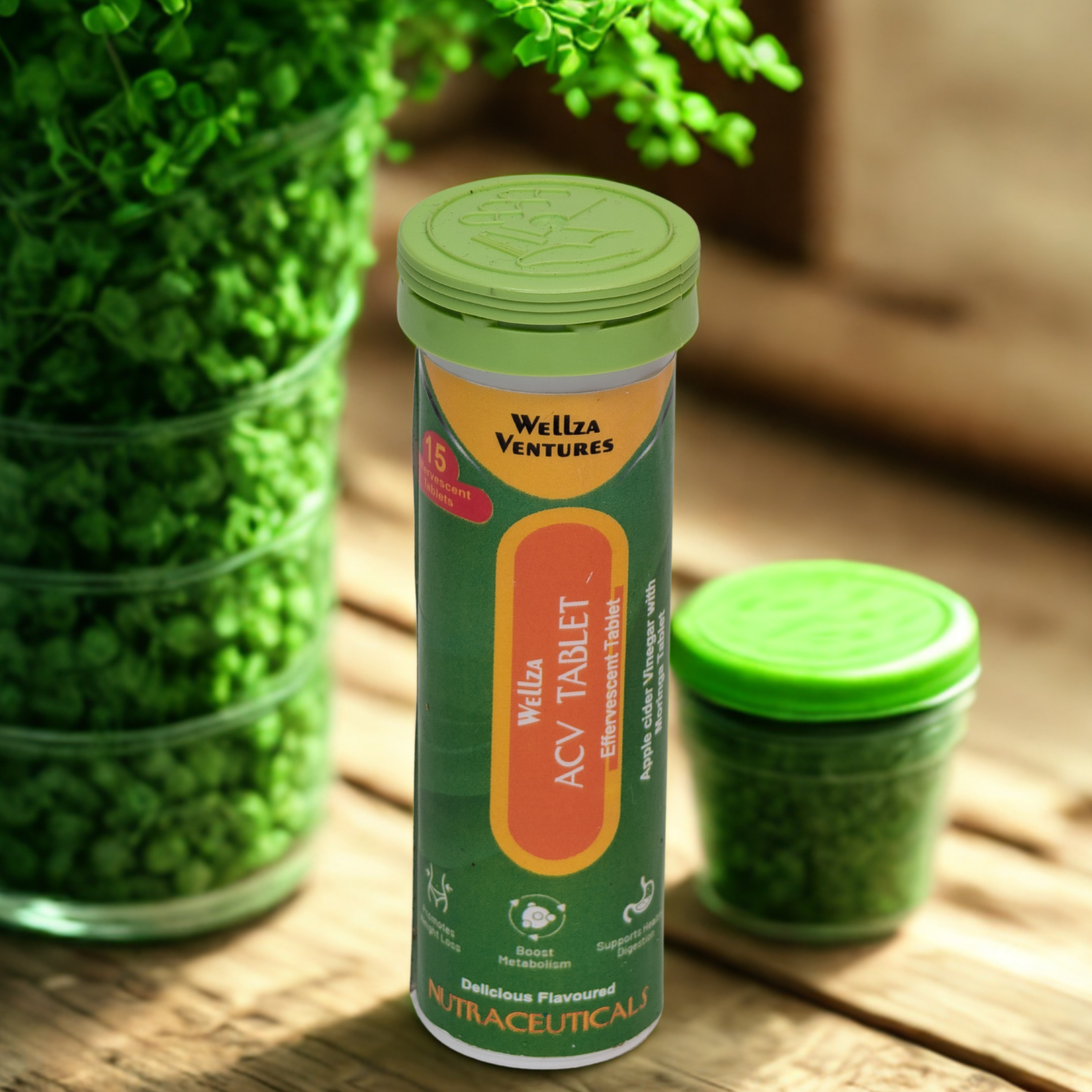 Wellza Apple Cider Vinegar (ACV) Tablets