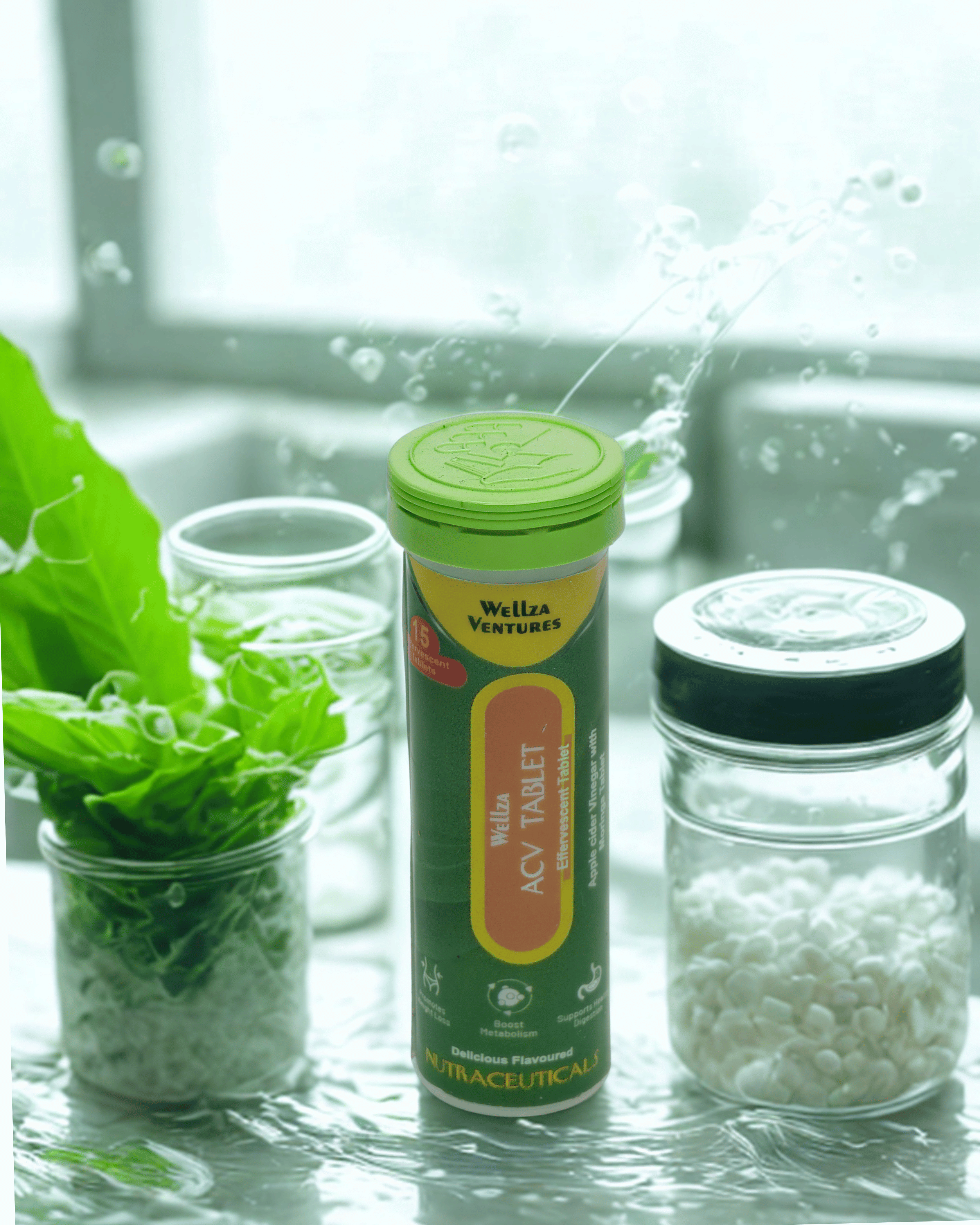 Wellza ACV Tablets – Clean Digestion, Natural Energy, Daily Detox