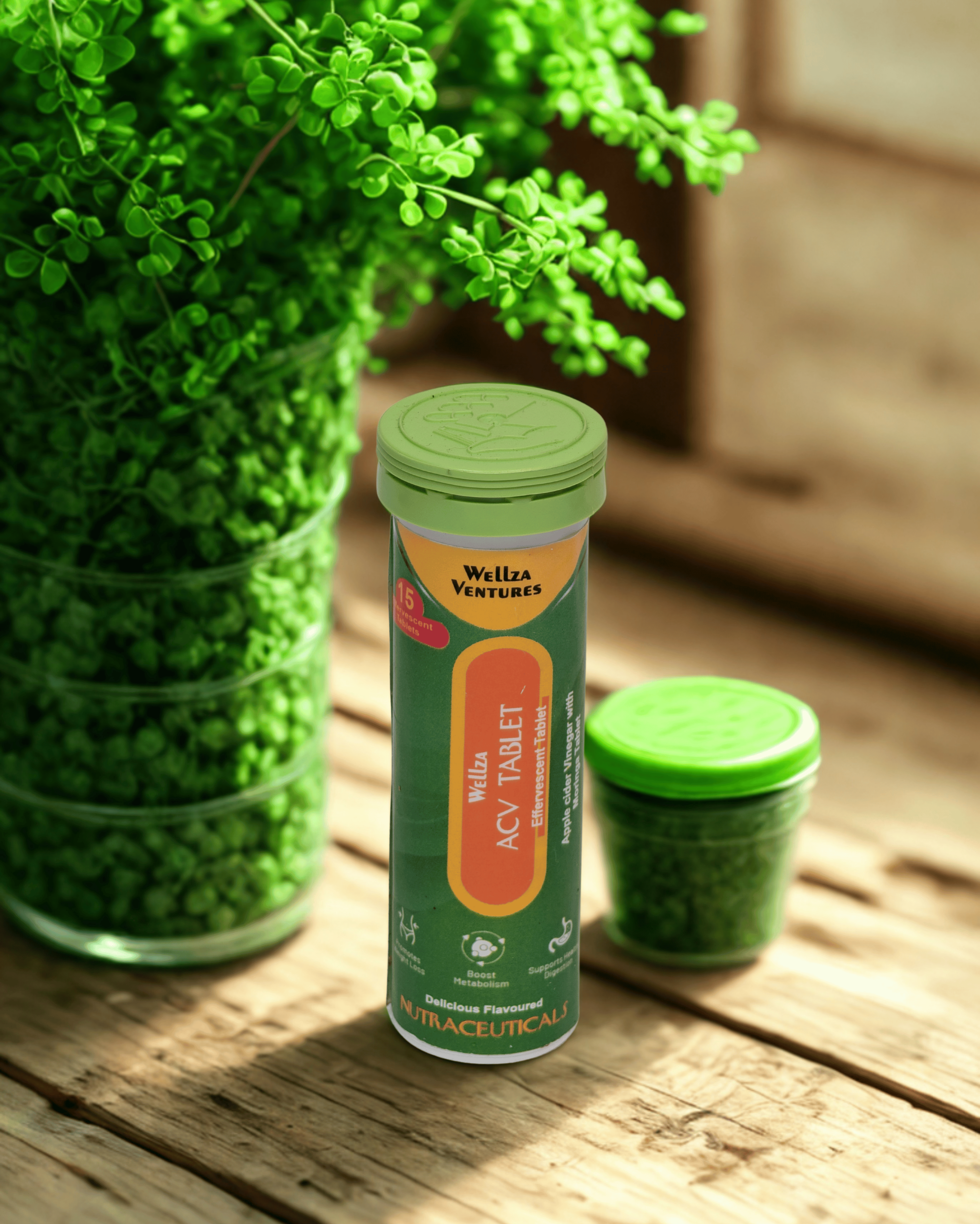 Wellza ACV Tablets – Clean Digestion, Natural Energy, Daily Detox