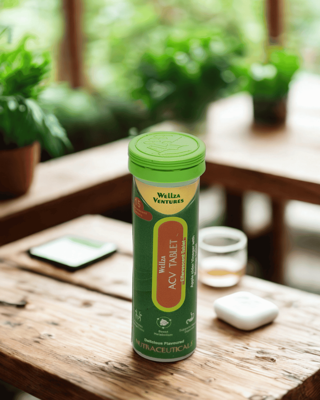 Wellza ACV Tablets – Clean Digestion, Natural Energy, Daily Detox