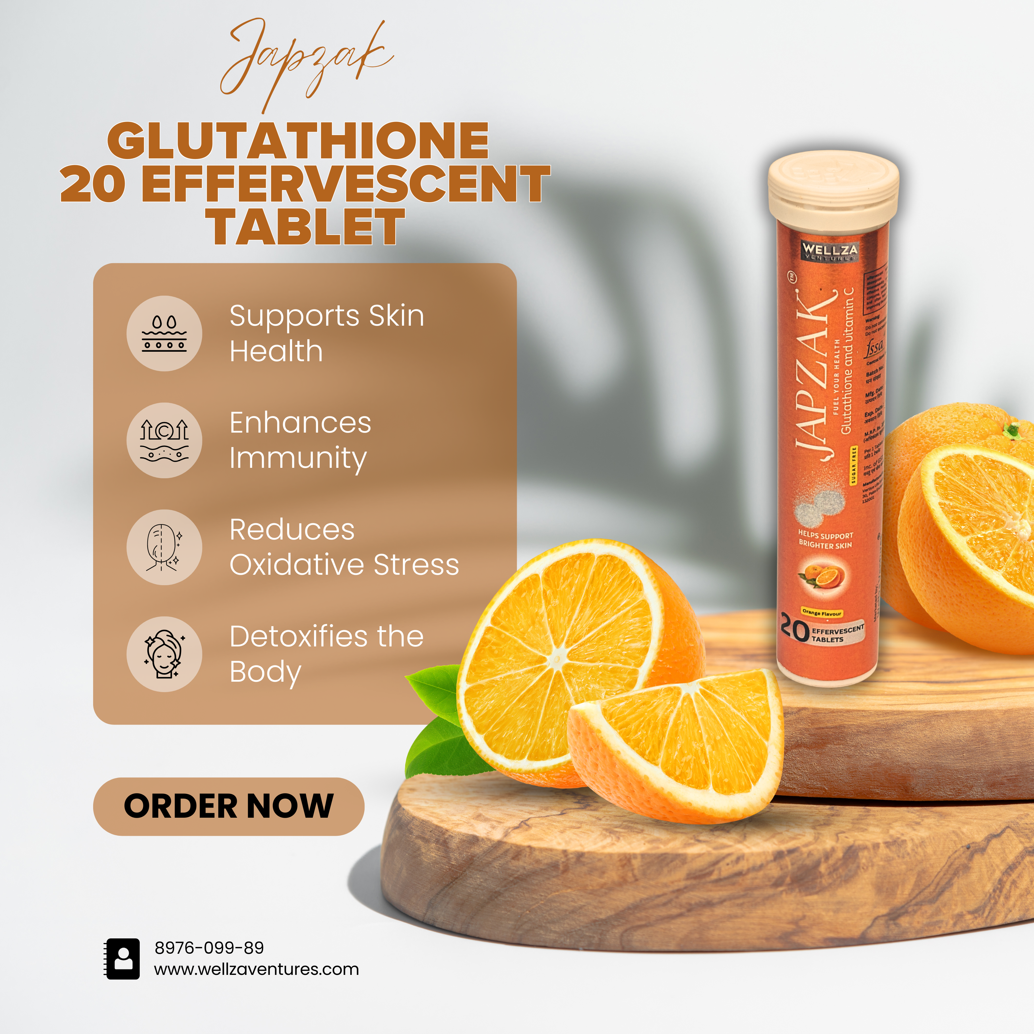 🍊 Japzak Orange Fizzy Tablets