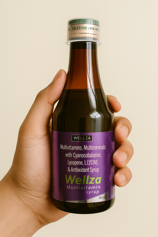 🛒 Wellza Multivitamin Syrup — Your Daily Dose of Vitality