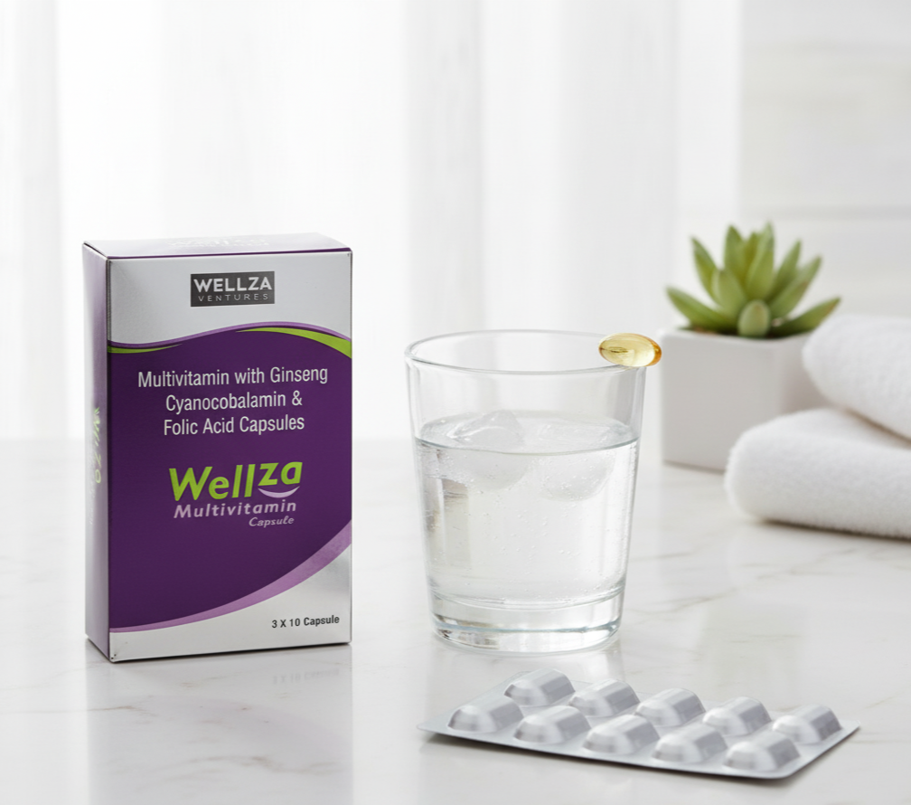 Wellza Multivitamin – Energy & Immunity Support