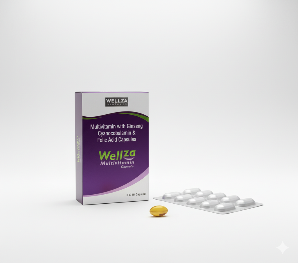 Wellza Multivitamin – Energy & Immunity Support