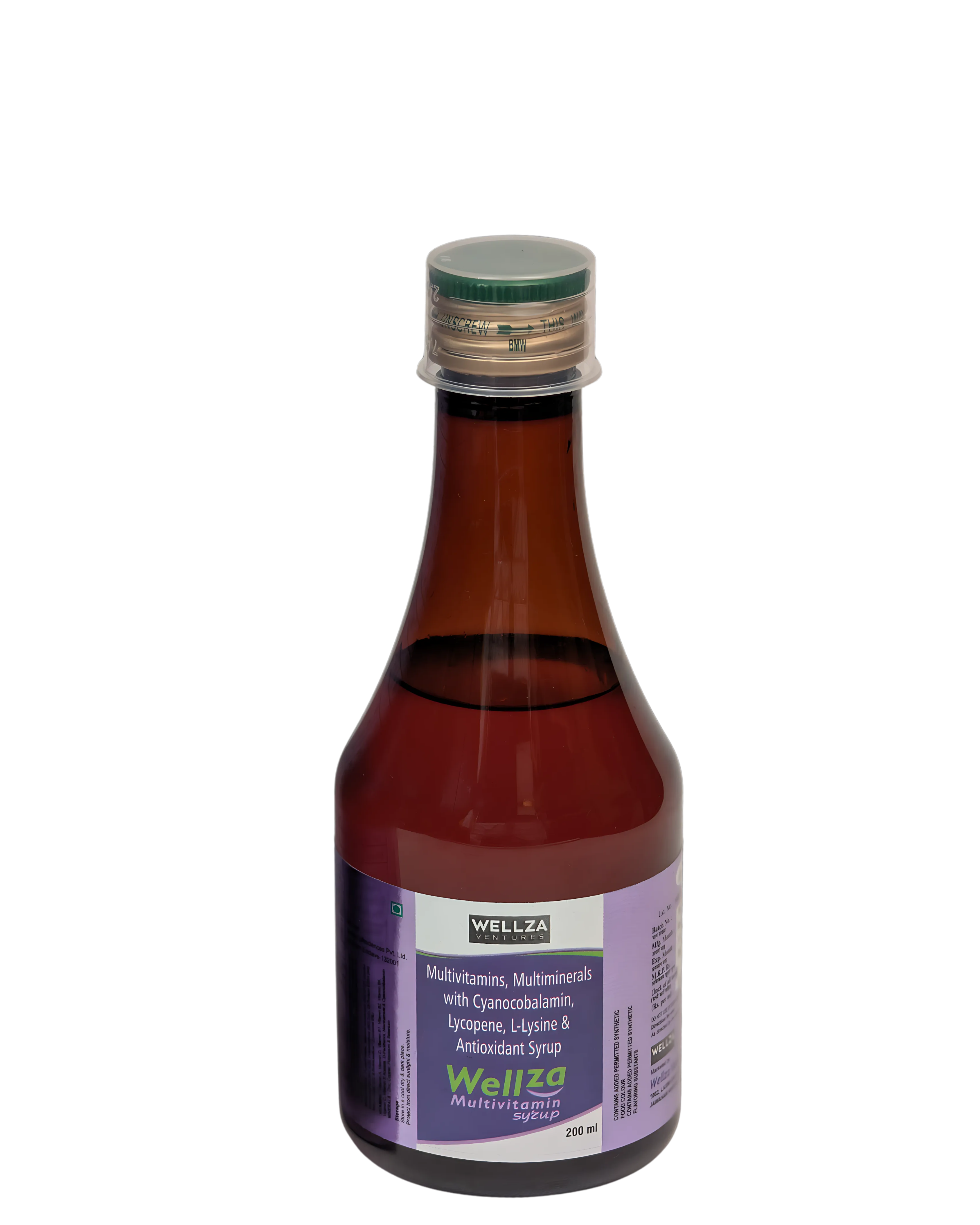 🛒 Wellza Multivitamin Syrup — Your Daily Dose of Vitality
